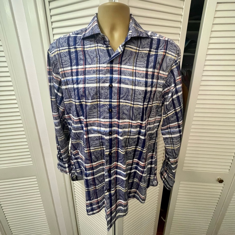 Hammermade Italian fabric casual button down